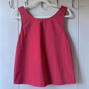 Dèluc Crisp Cotton Rita Top w/ Back Detail
